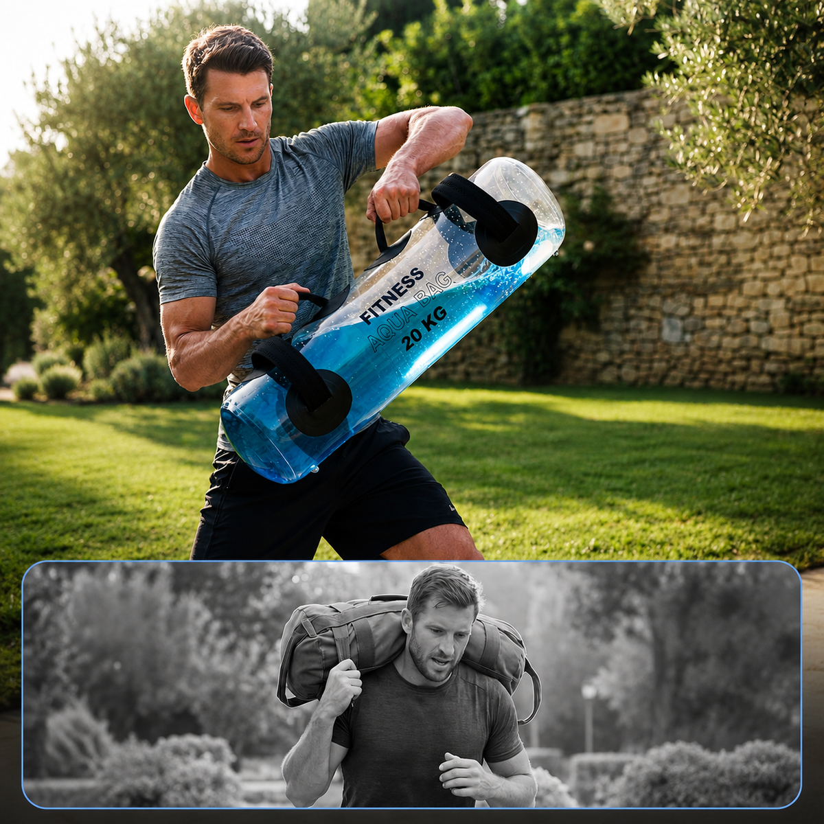 AQUABAG™ | Adjustable Water Weight Training Bag